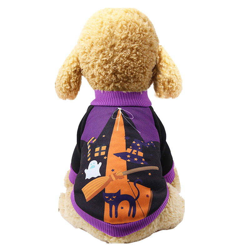 Halloween funny pet clothes