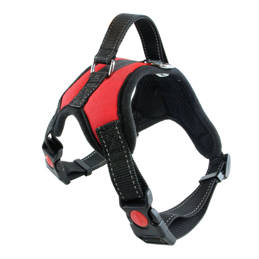 Dog Harness - black, Red, Camouflage or leopard print