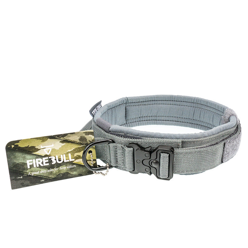 FIREBULL Tactical Dog Collar & Leash