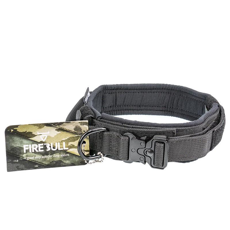 FIREBULL Tactical Dog Collar & Leash