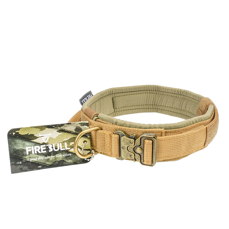 FIREBULL Tactical Dog Collar & Leash