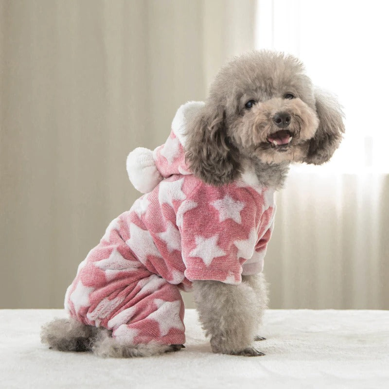 Dog Hoodies Puppy Pajamas Dog Overalls Pet Autumn Winter Warm Sweater Dog Cute Pattern Sweatshirt Chihuahua Yorkie Outfits Christmas Halloween Costumes Dog Clothes For Small Dog Girl Boy