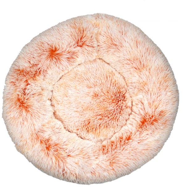 Plush Warm Dog Bed In Winter