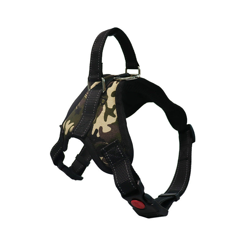 Dog Harness - black, Red, Camouflage or leopard print