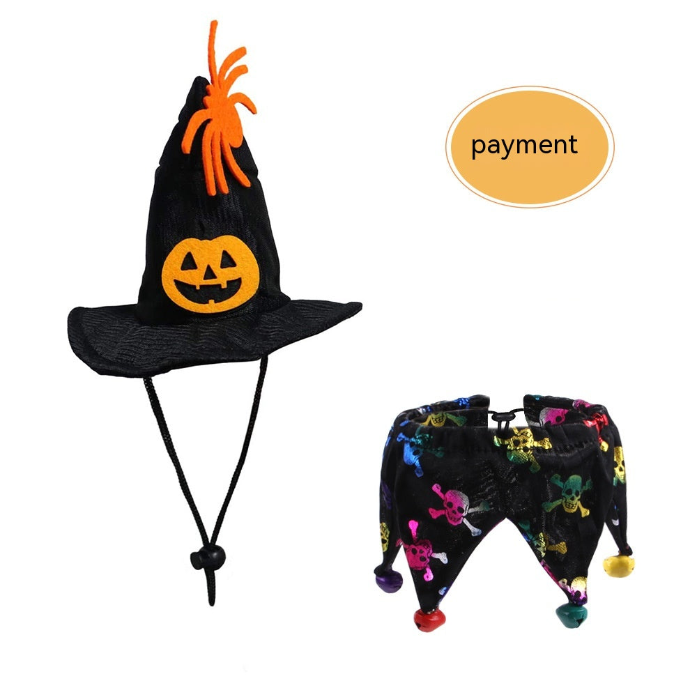 Halloween Cat Hat Scarf Set