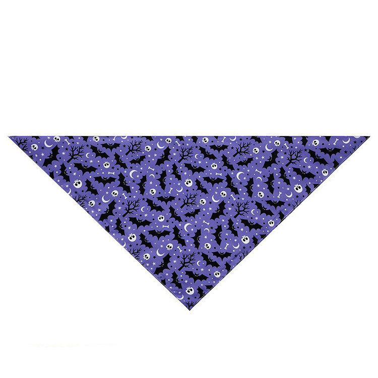 Halloween Saliva Towel Pet Triangle Scarf