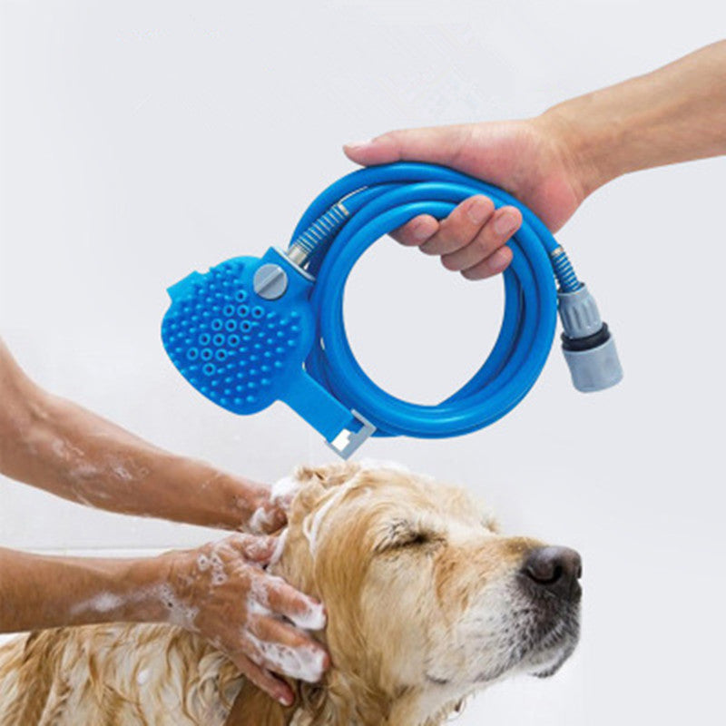 New Pet Bathing Tool Comfortable Massager Shower Tool Cleaning Washing Bath Sprayers Dog Brush Pet Supplies