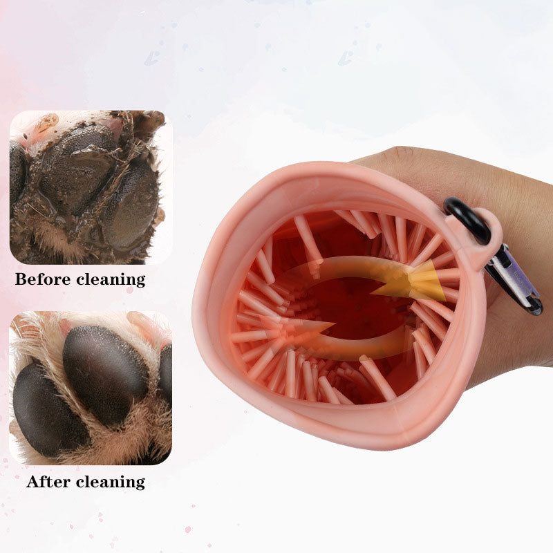 Dog Paw Cleaning 2-in-1 Brush & Washer