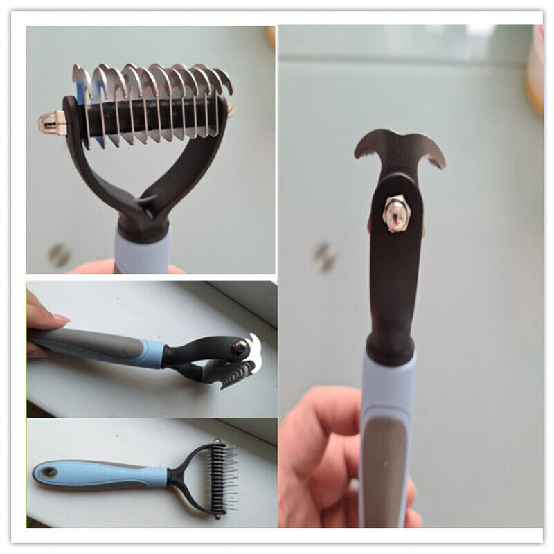 Dual-Sided Pet Grooming Brush: A Must-Have for Dogs and Cats